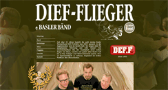 Desktop Screenshot of diefflieger.ch